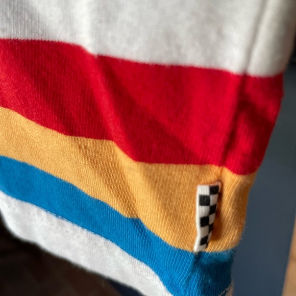 Vans cropped polo shirt, size Large. - Picture 7 of 7